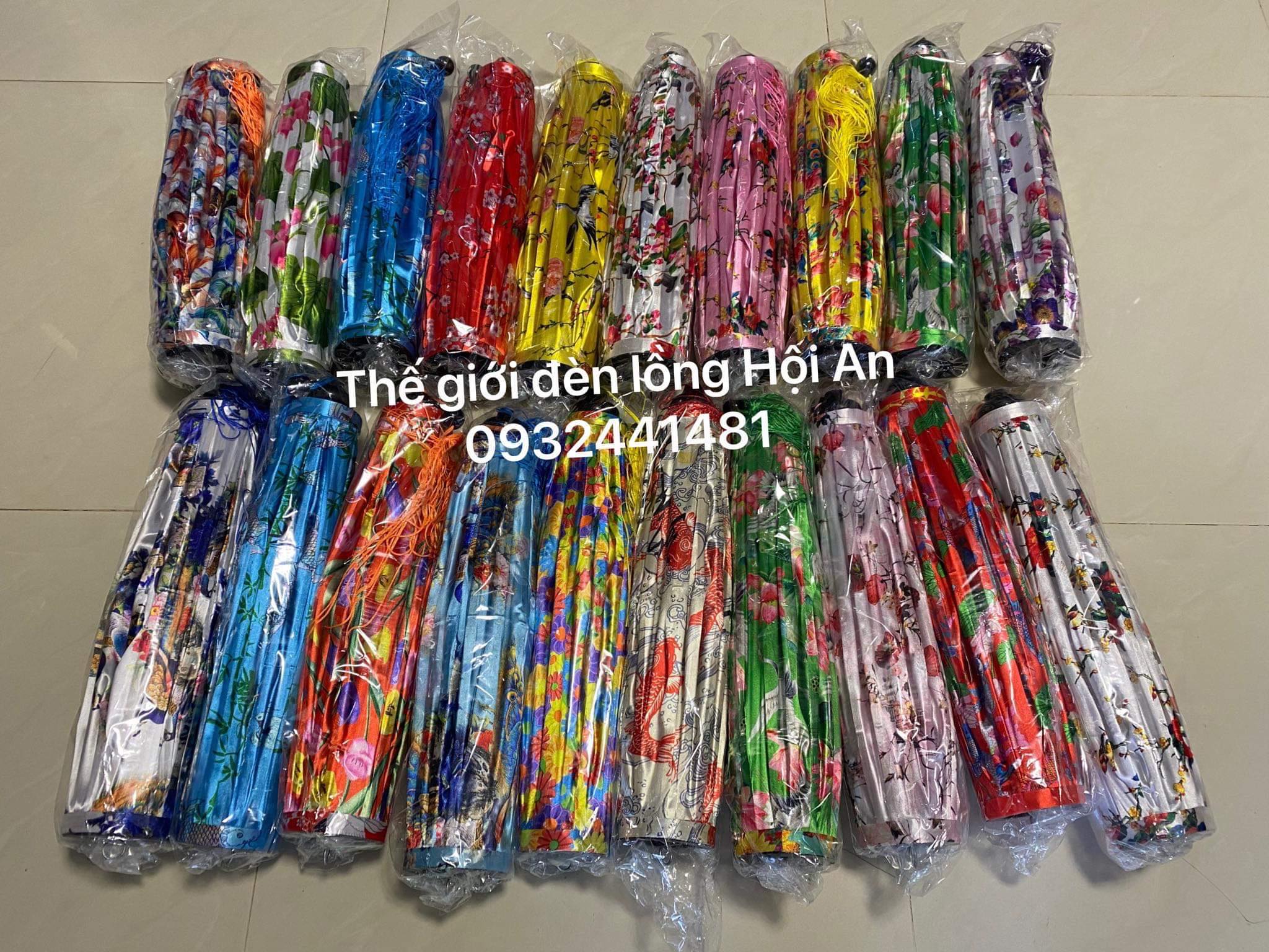 Combo 20 đèn lồng tròn hoa văn 30cm