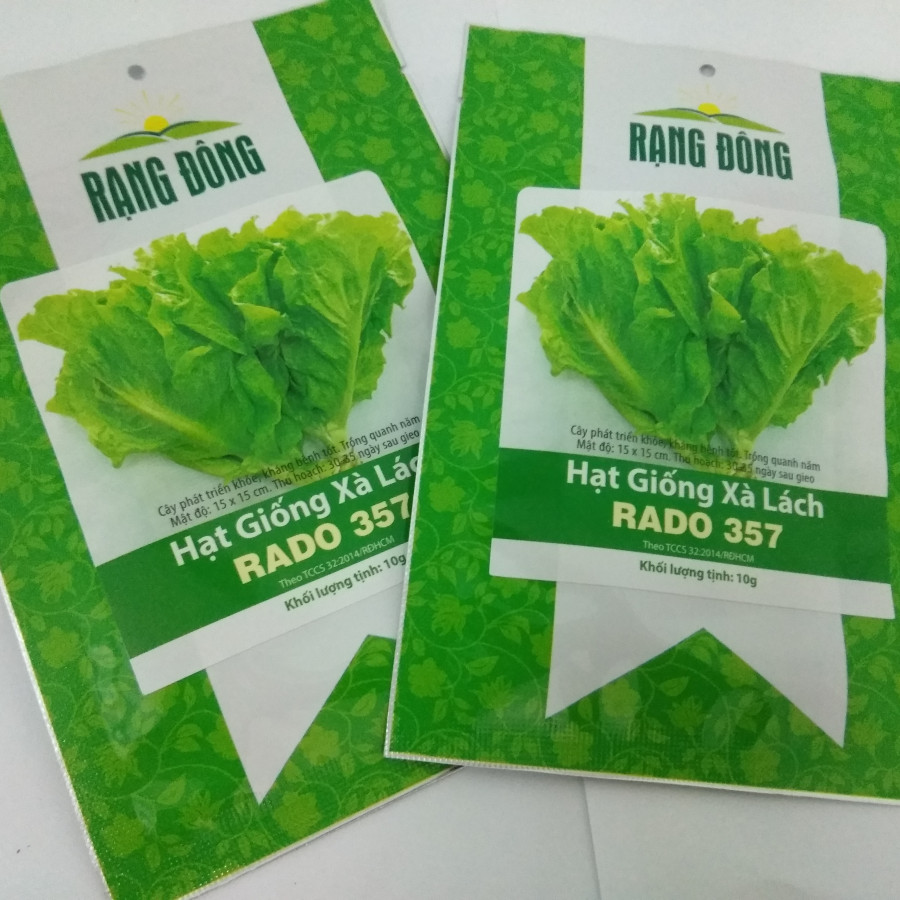 Hạt Giống Xà Lách Gói 10gr - RADO 357