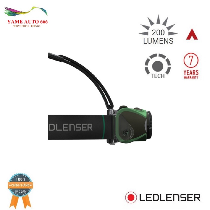 [ CAO CẤP] Đèn Pin Đội Đầu LEDLENSER MH8 Pin Sạc