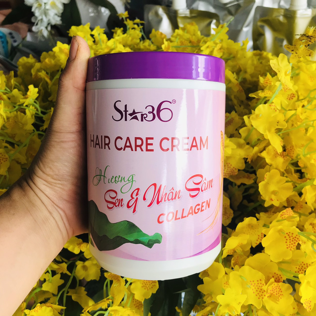 Hấp ủ hoa sen (Chính Hãng) Hấp dầu hoa sen Lotus