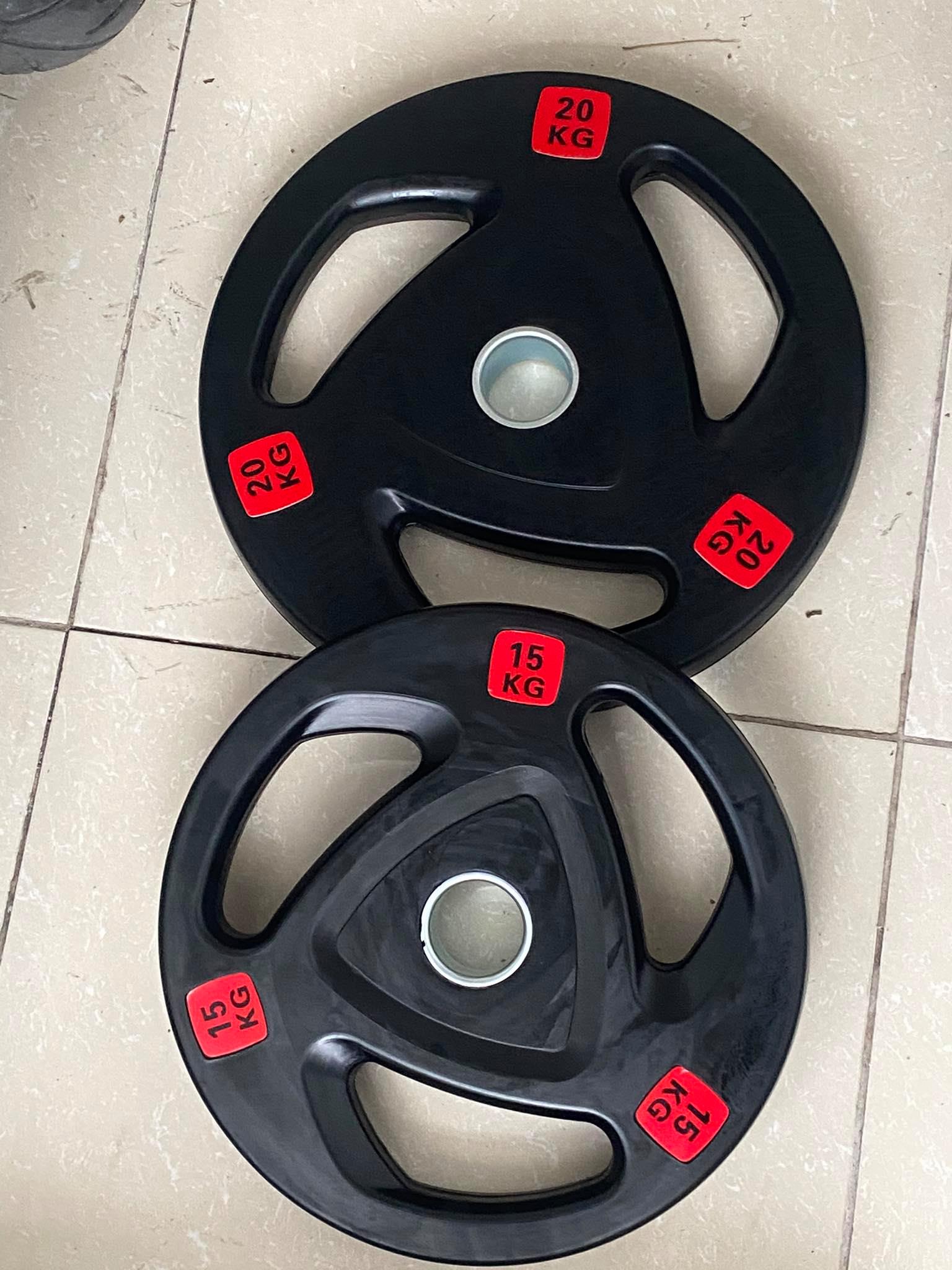 Tạ đĩa cao su ziva 20kg