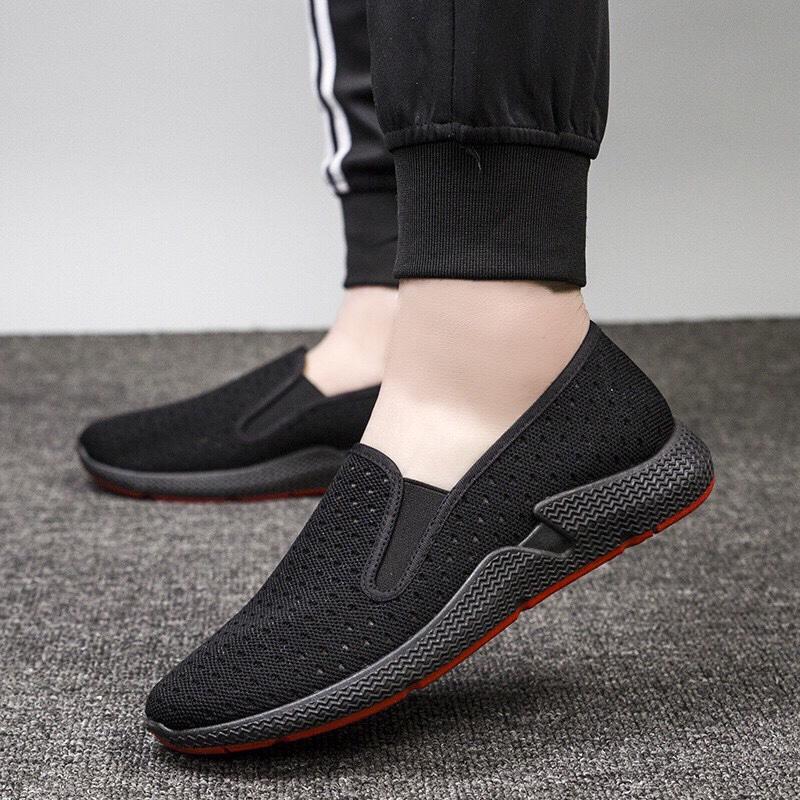 Giày lười vải GL13 - Lỗ thoáng khí - Siêu êm