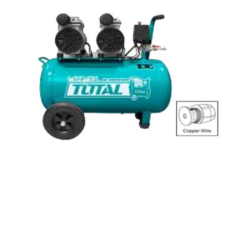 Máy nén khí không dầu 50l total tcs2150502
