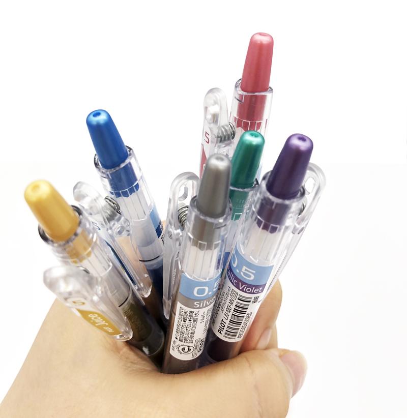 Bút bi gel Pilot Juice  dòng Metallic cỡ 05