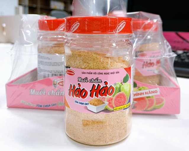 Muối chấm HẢO HẢO lọ 120g