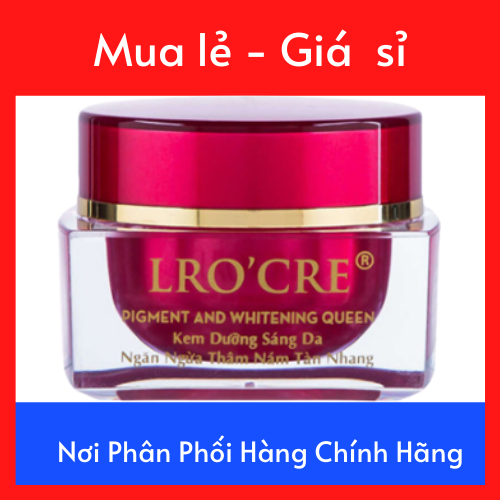 Kem dưỡng trắng da mặt ngừa nám lrocre - chính hãng 100%