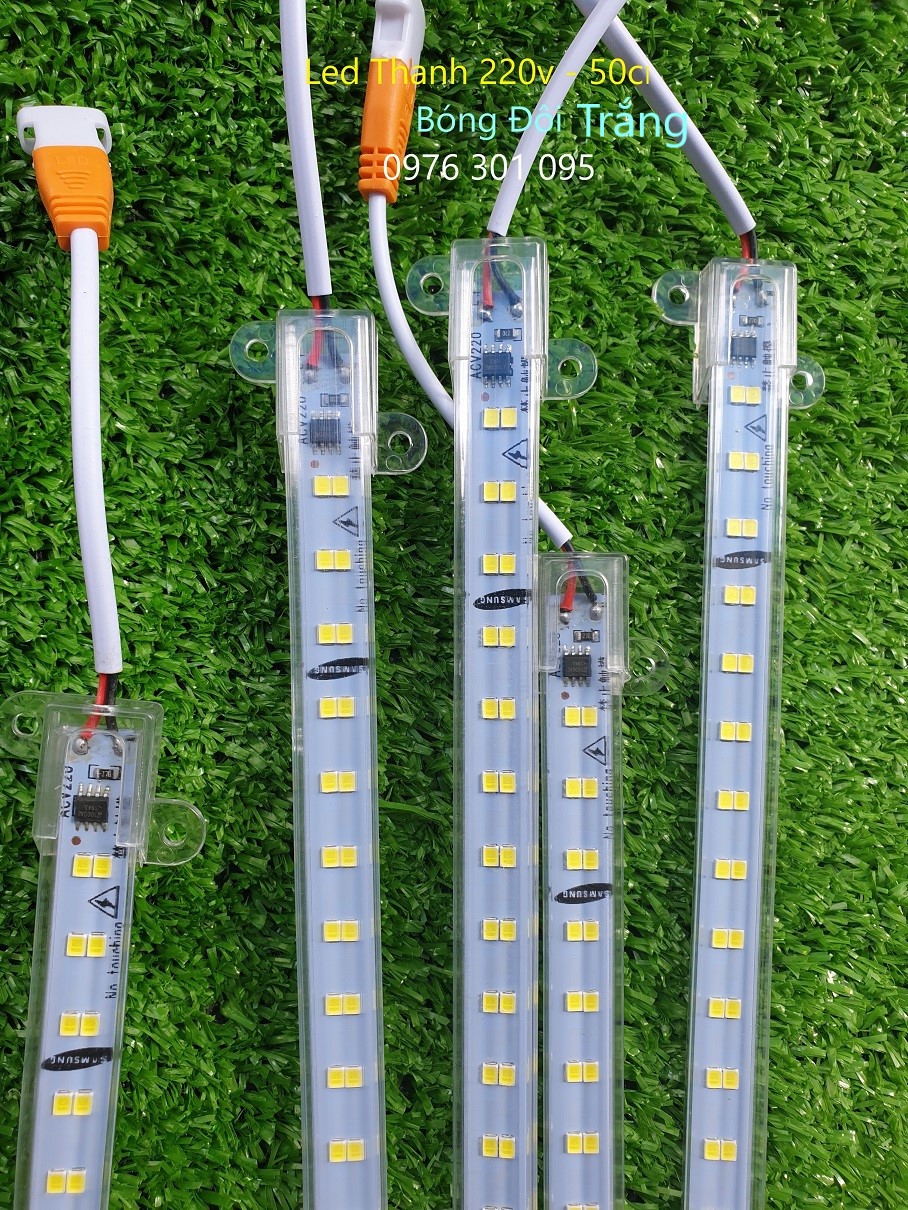 Đèn Led Thanh Điện 220V dài 50cm [ Trắng - Vàng ]