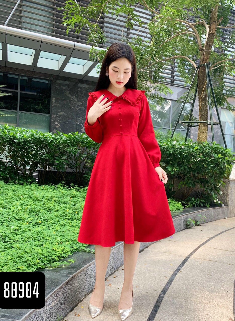 ĐẦM DỰ TIỆC PHONG CÁCH VINTAGE HOLLIS