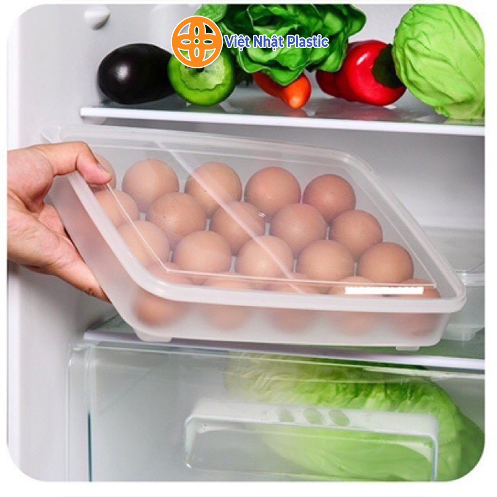 Khay ĐựNg TrứNg 24 Ngăn Có NắP ĐặT Tủ LạNh