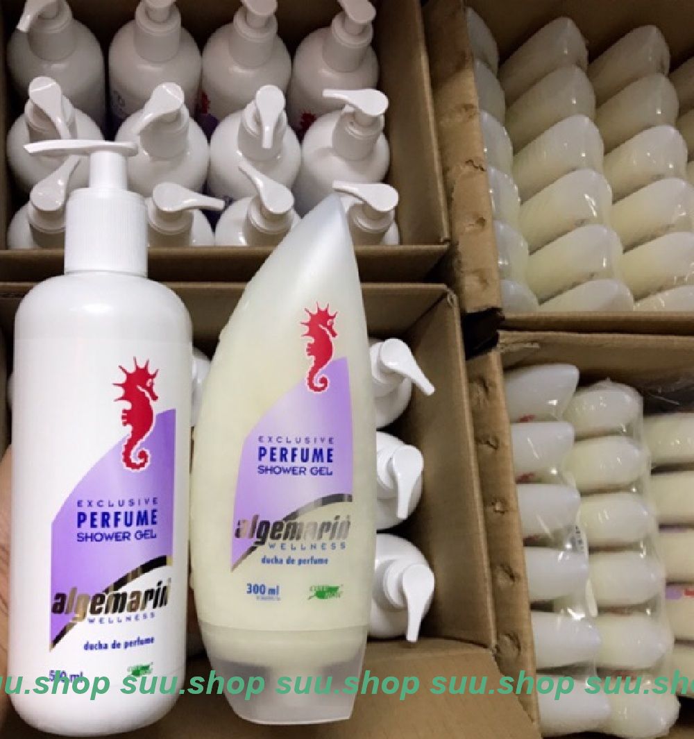 Sữa tắm 600Ml Cá Ngựa Algemarin Perfume Shower Gel