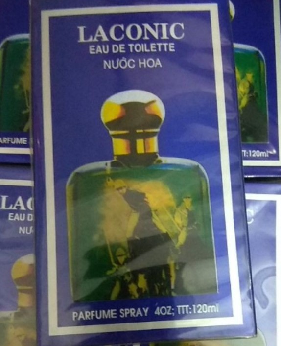 Nước hoa LACONIC chai 120ml