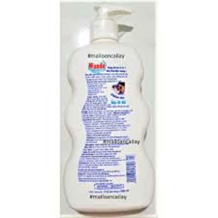 TẮM GỘI TRẺ EM BABY WANDO 500ML