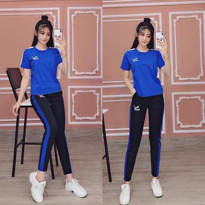 Sét bộ thể thao coton loại 1-QH