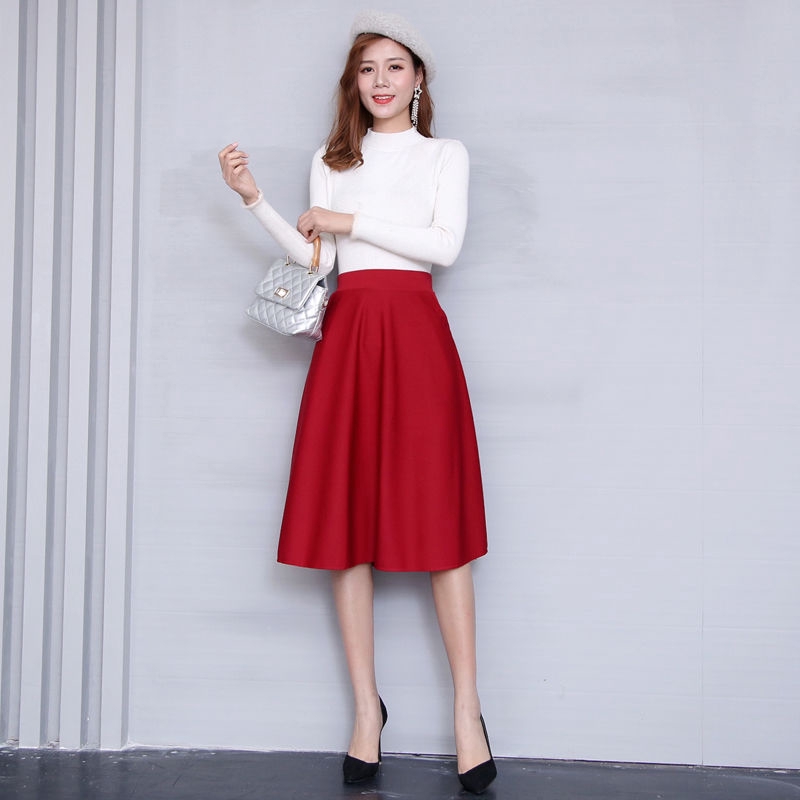 Chân Váy Xòe Dài Trẻ Trung