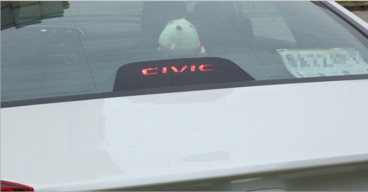 [HCM]Decal trang trí đèn phanh kính sau xe ô tô Civic