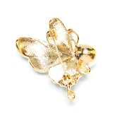 Cài Áo Cánh Bướm Đa Sắc Elizabeth CA-0308-199 (Vàng)