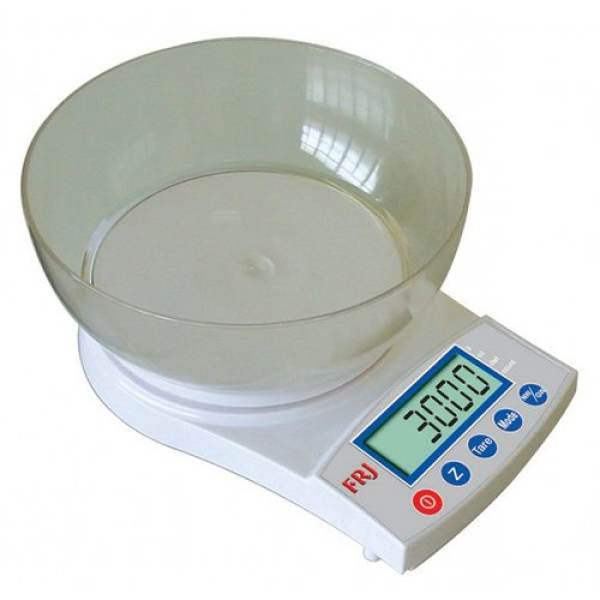 Cân nhà bếp FRJ 2.5kg/0.5g (Trắng)