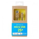 Cáp MicroUSB Cheero CHE-228 (Nâu)