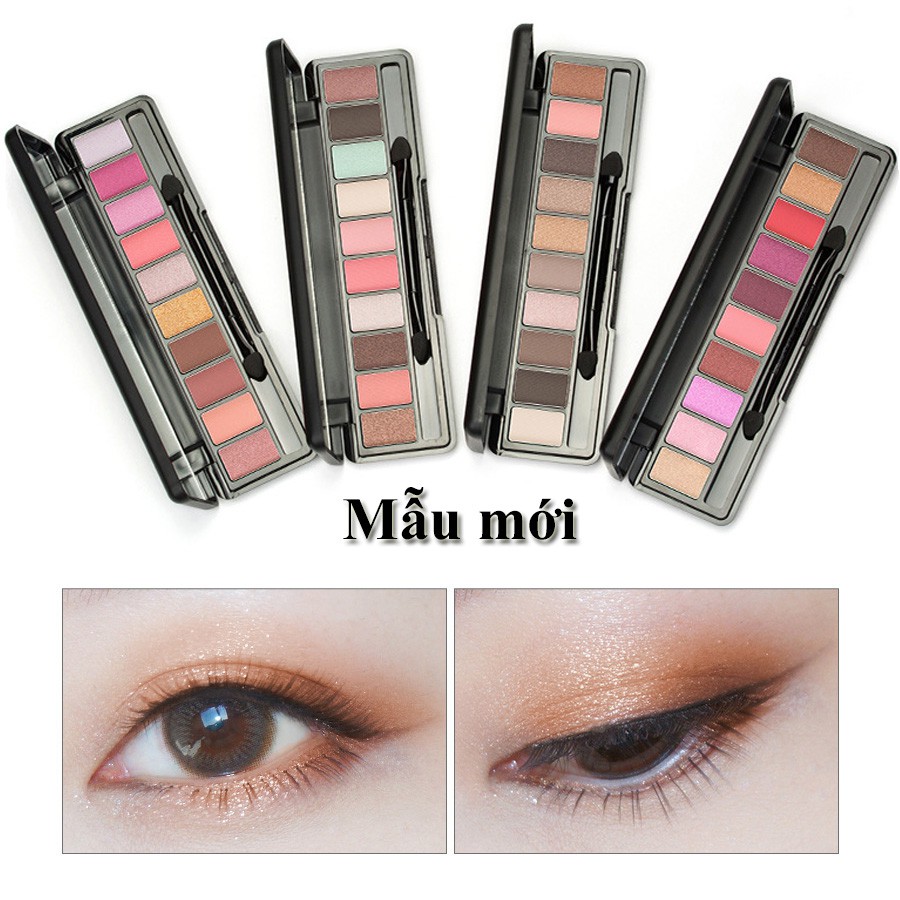 Phấn Mắt 10 Ô Nhiều Màu