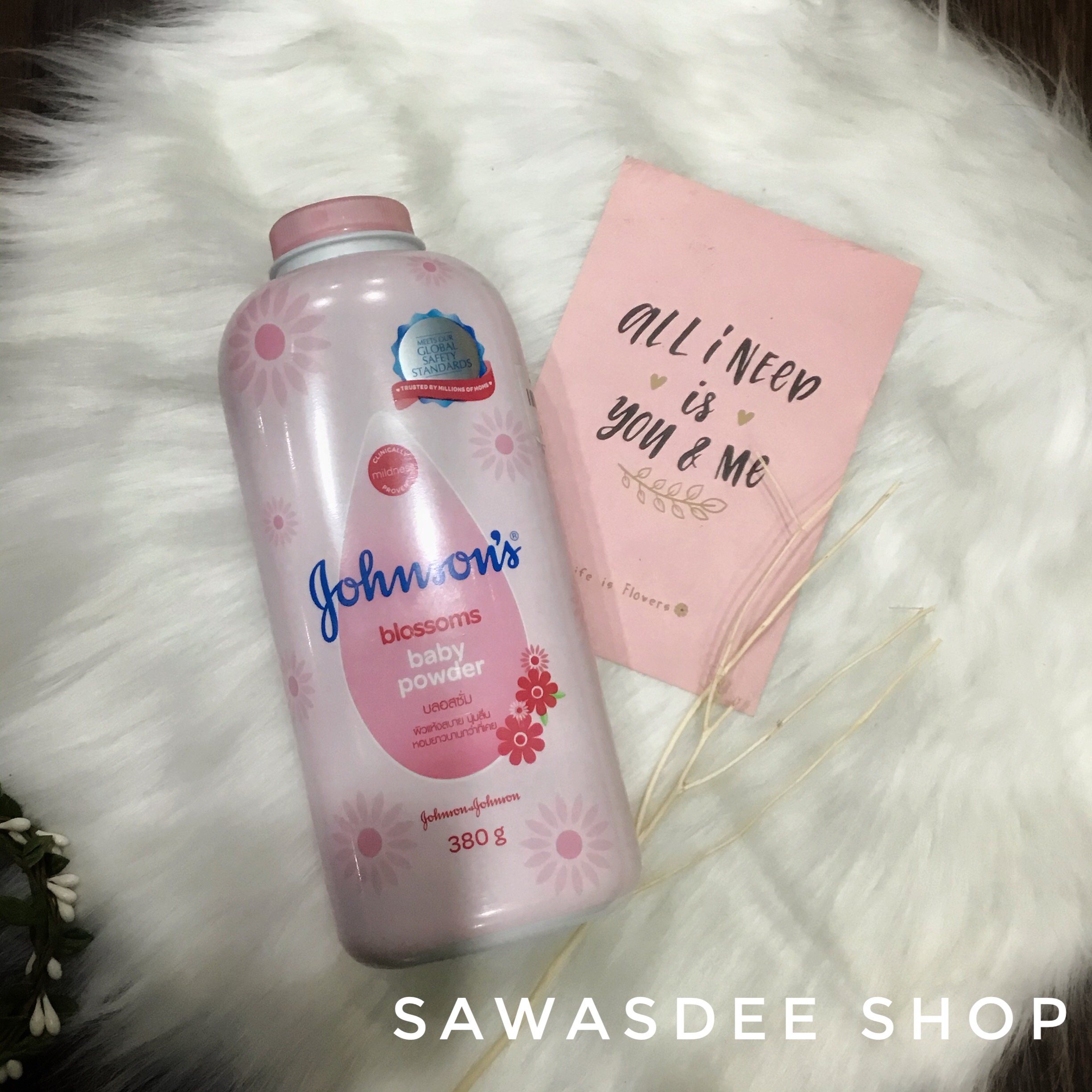 [HCM]Phấn Johnson Baby hàng Thái Lan 380g