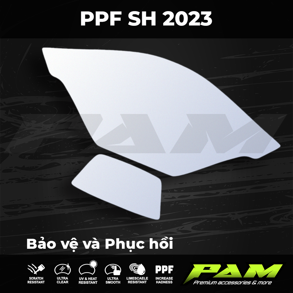 Miếng dán PPF mặt đồng hồ Honda SH 160i 2023