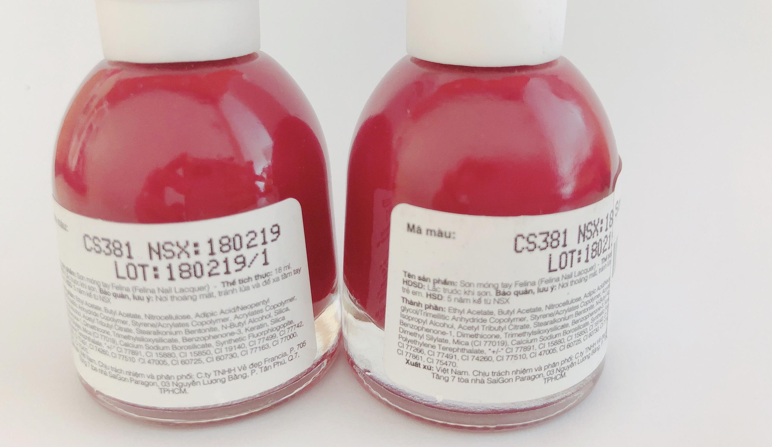 Sơn Móng Tay Felina Lavasle 18ml
