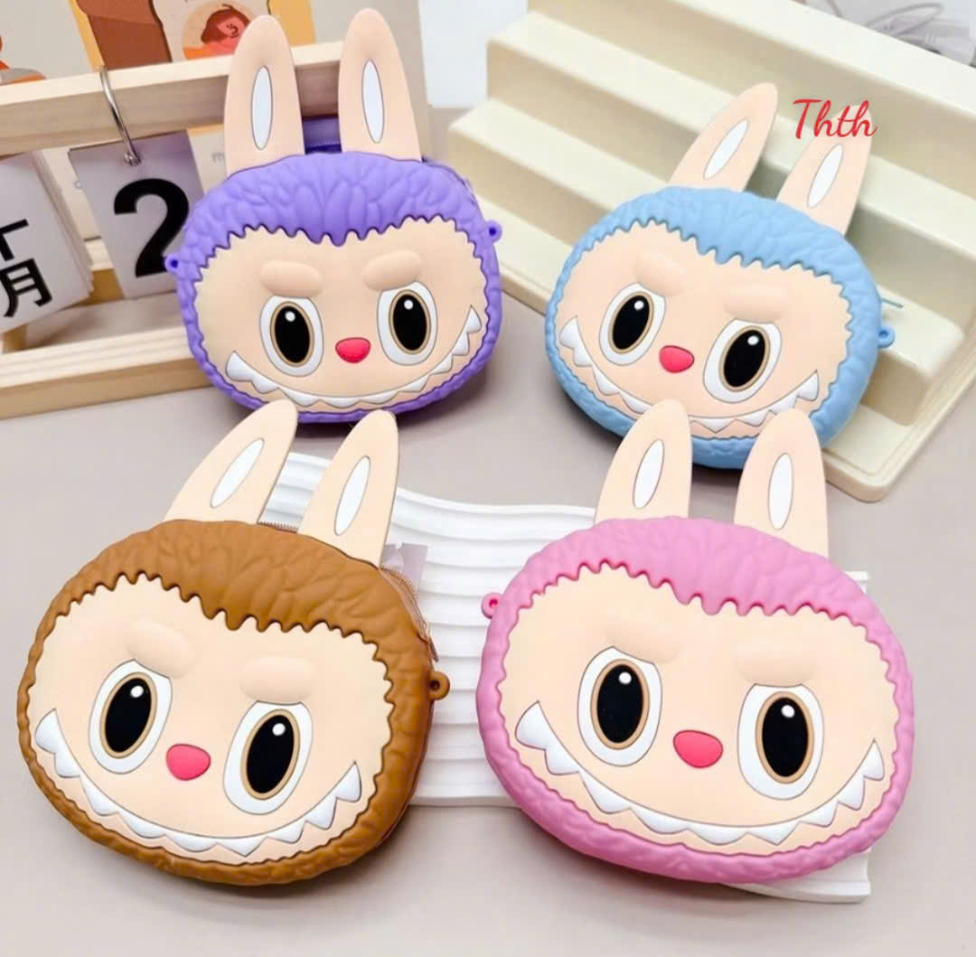 Túi silicon labubu mẫu mới dễ thương hot trend cho bé