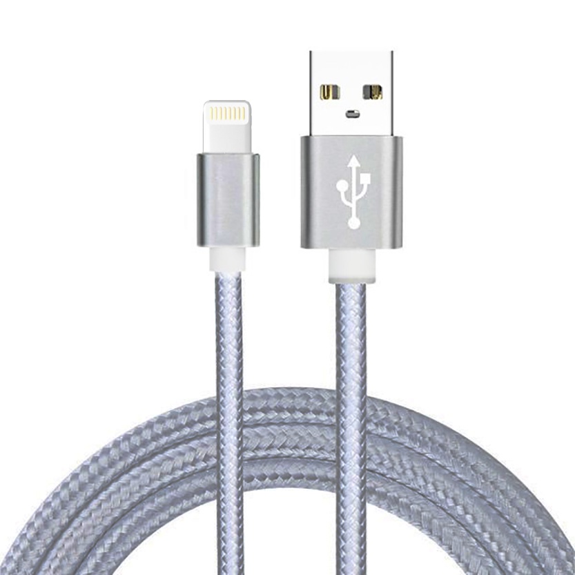 Cáp Sạc Dài 3M Lightning, Type-C, Micro USB Cho iPhone, iPad, Android Dây Dù