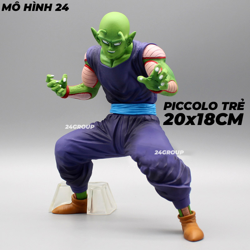 Mô hình cao cấp f1 nhân vật piccolo trẻ picolo squat dragonball figure dragon ball super heros 24group