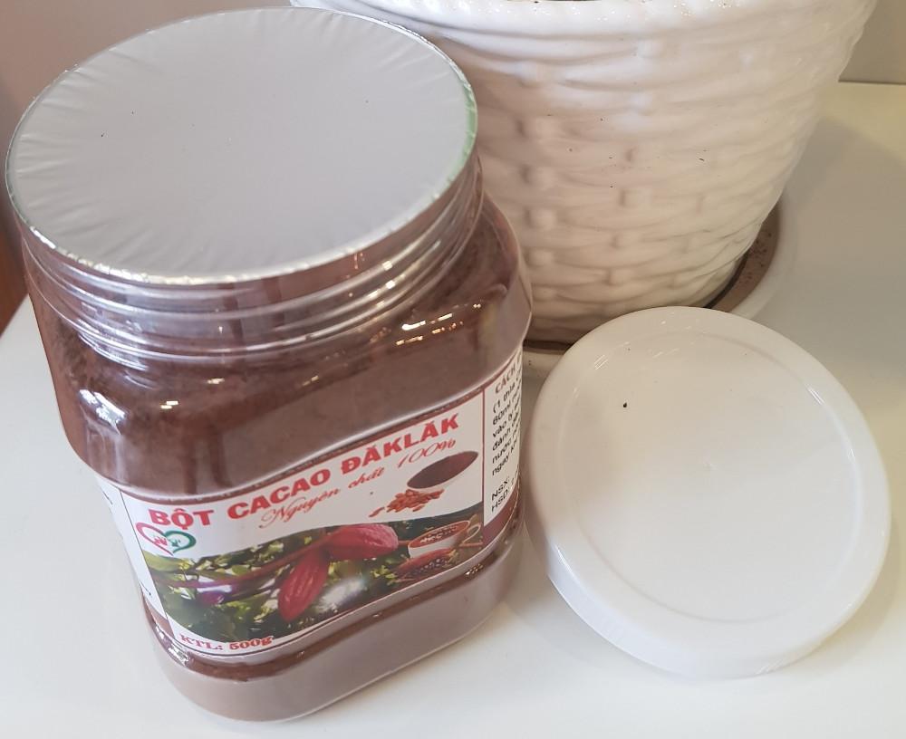 Bột Ca Cao Nguyên Chất 100% Đak Lak 500gr