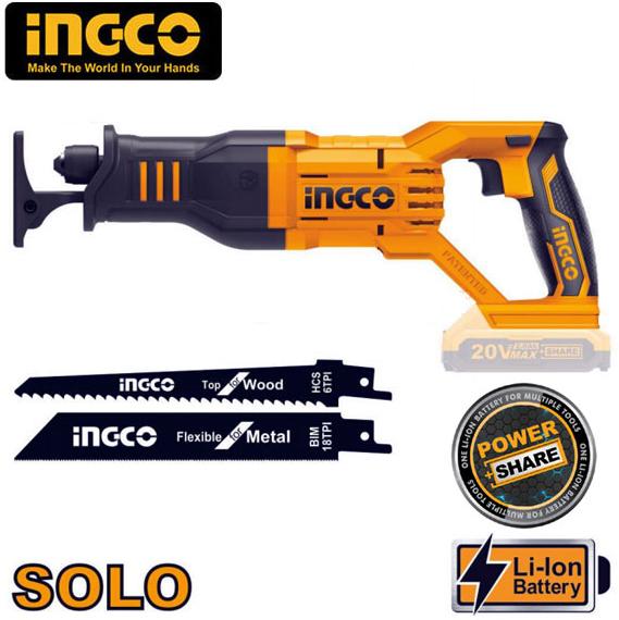 20V Máy cưa kiếm dùng pin INGCO CRSLI1151