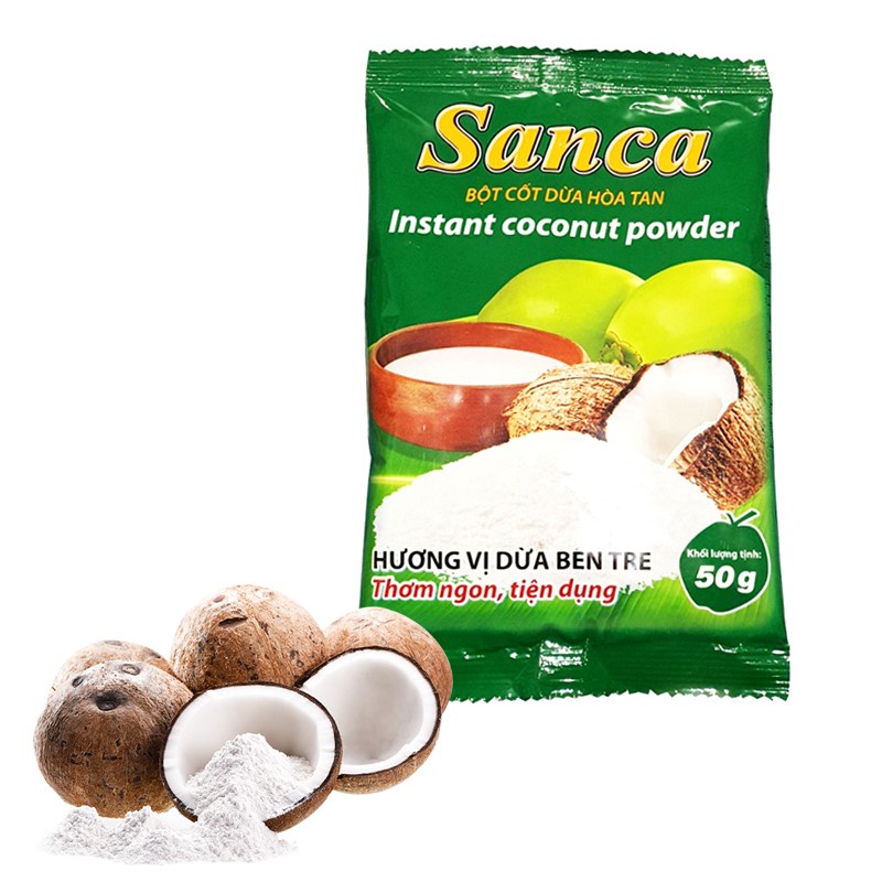 Bột cốt dừa hoà tan 50g - Bếp Chè Thái