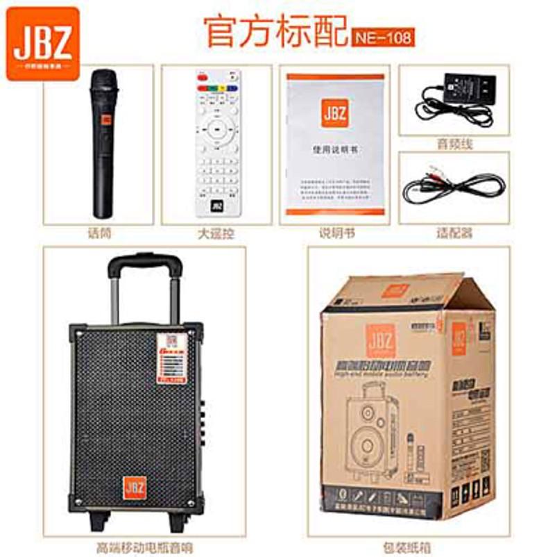 Loa kéo JBZ Ne 108, Tặng 1 micro không dây