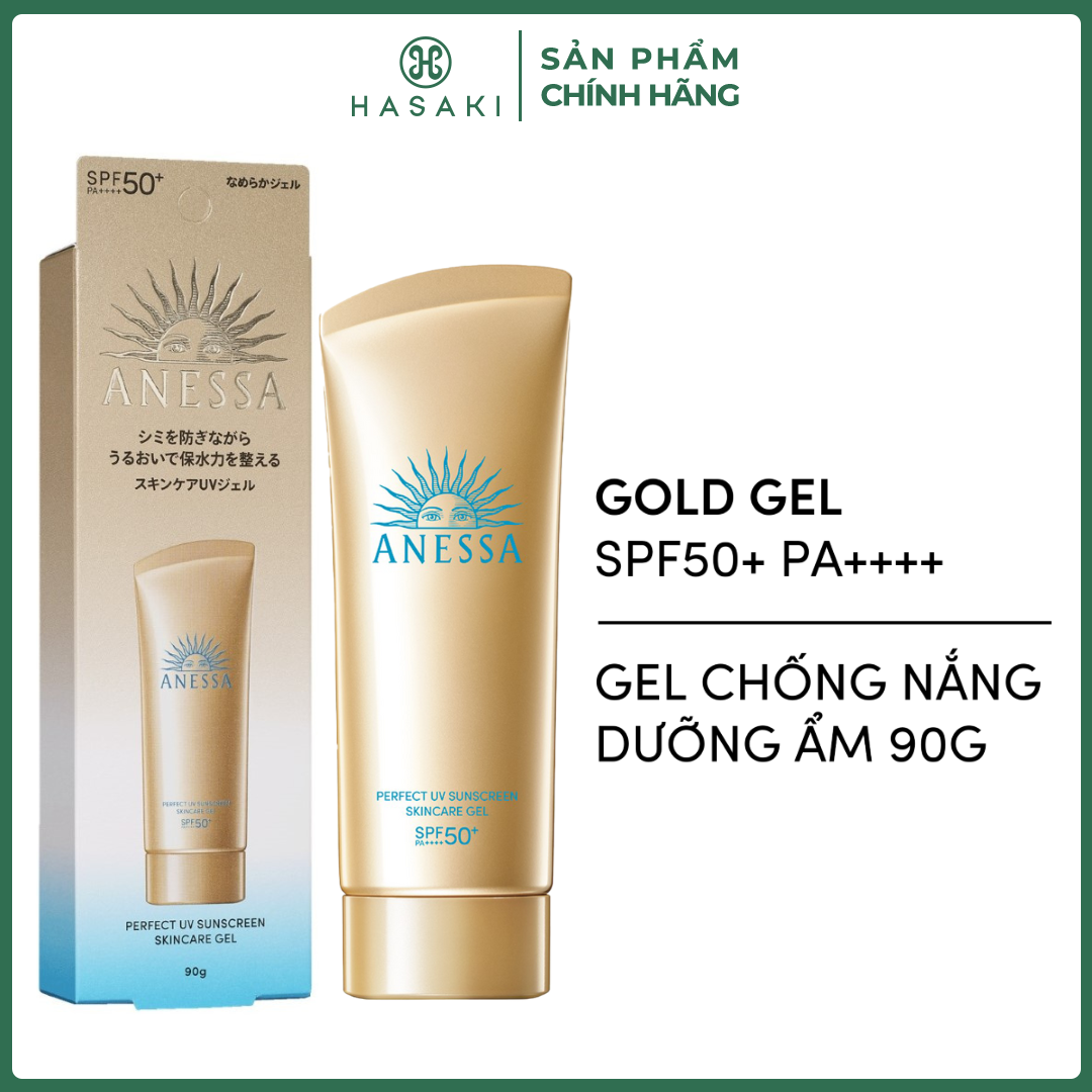 Gel chống nắng anessa dưỡng ẩm bảo vệ hoàn hảo 90g hasaki sản phẩm chính hãng