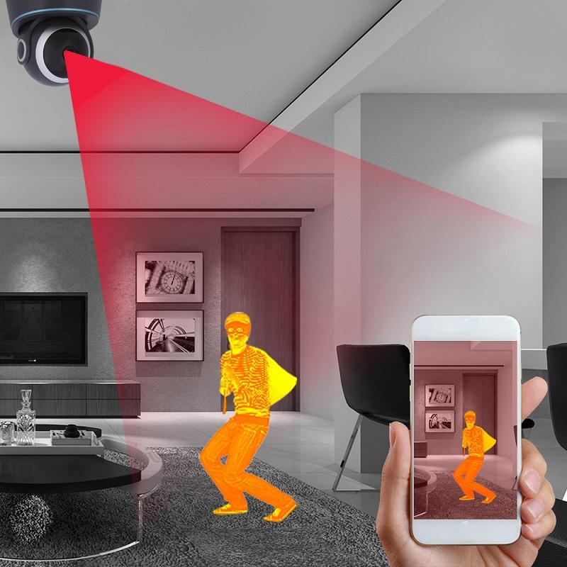 Camera Wifi Robo Cú Mèo Dùng app Yoosee 1080P