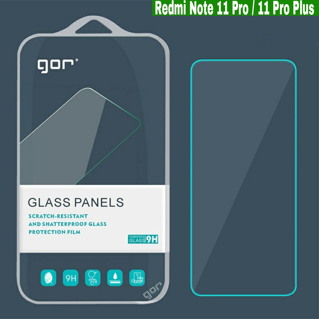 Cường lực Gor Redmi Note 11 Pro / 11 Pro Plus / Note 12 Pro 5G / Note 13 Pro 5G / Note 15 Pro 5G trong suốt trơn mượt chất đẹp