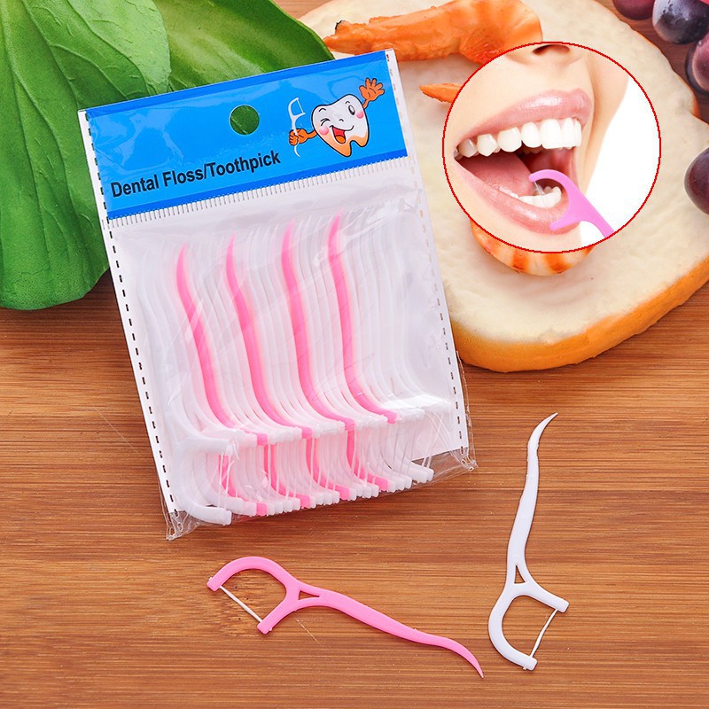 Tăm Chỉ Nha Khoa Siêu Mỏng 25 chiếc