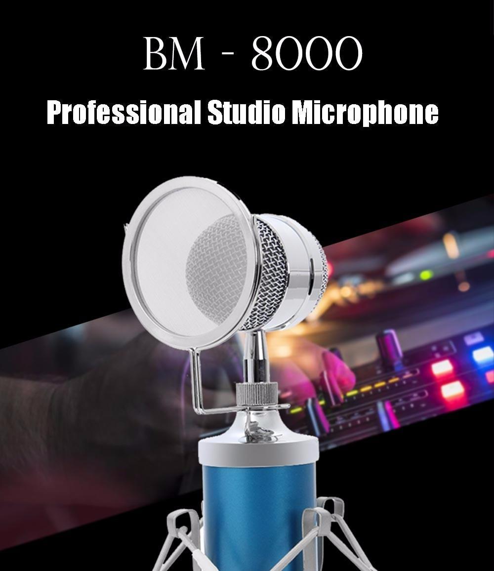 Micro hát Karaoke/ Thu âm chuyên nghiệp BM-8000