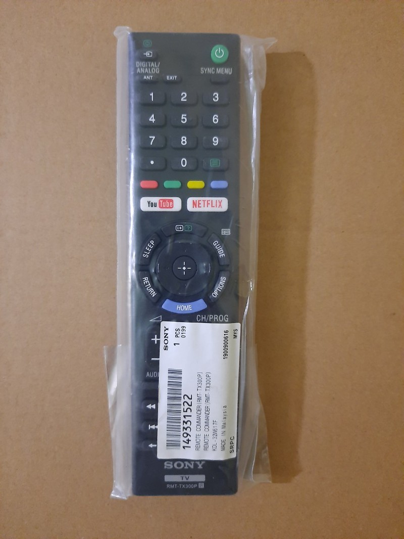 điều khiển tivi sony smart RMT-TZ300A