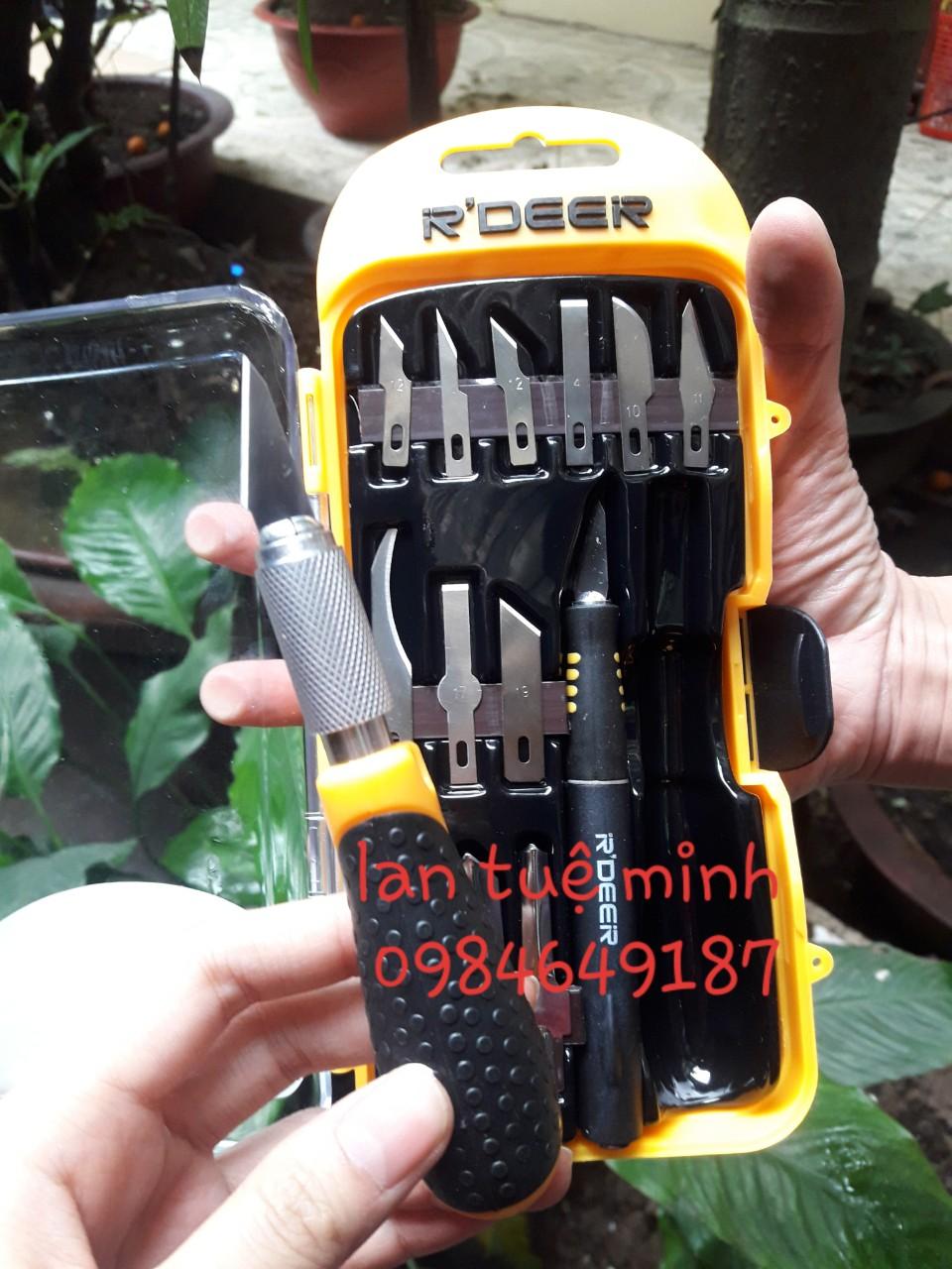 Bộ dao cắt tỉa hoa quả cây 14 món