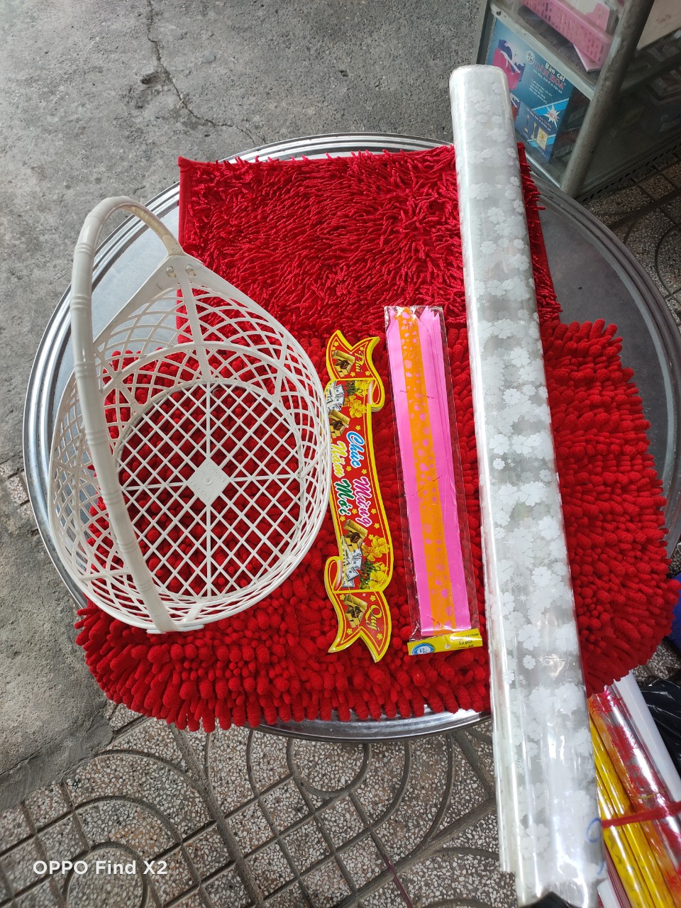 (Combo) Giỏ gói quà tết phụ kiện đầy đủ