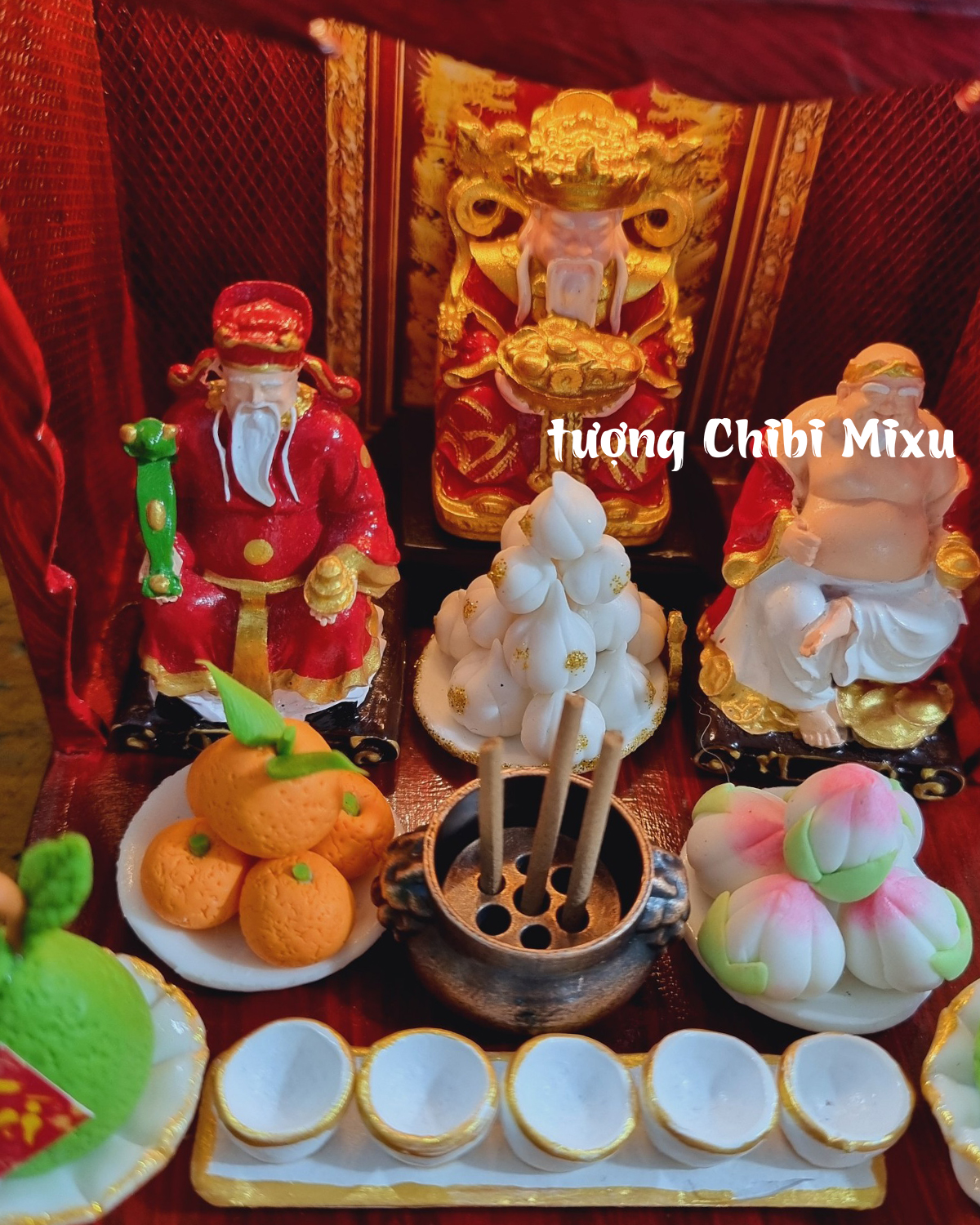 Mô hình bàn thờ mini ( nhiều mẫu)