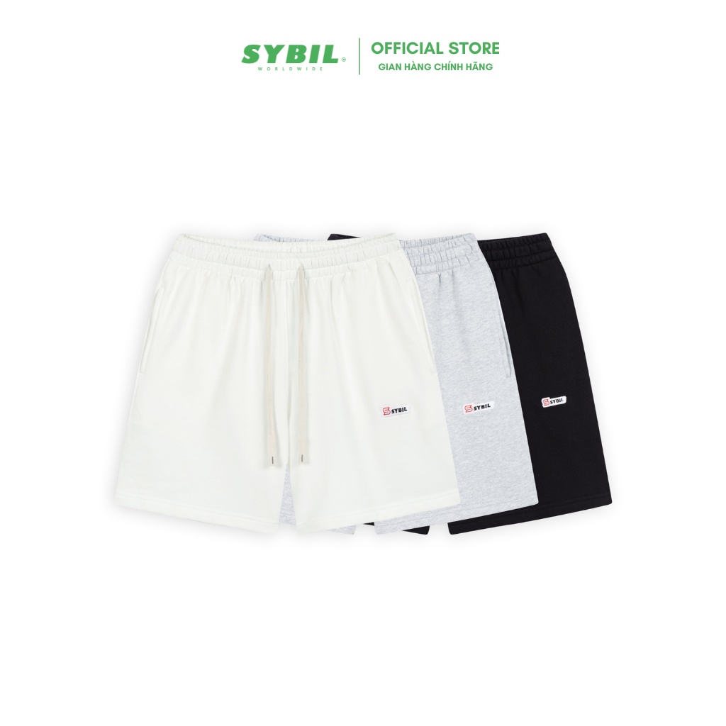 SYBIL BASIC SHORT - Quần short đùi Nỉ Da Cá  Cotton Dày Dặn Form Unisex