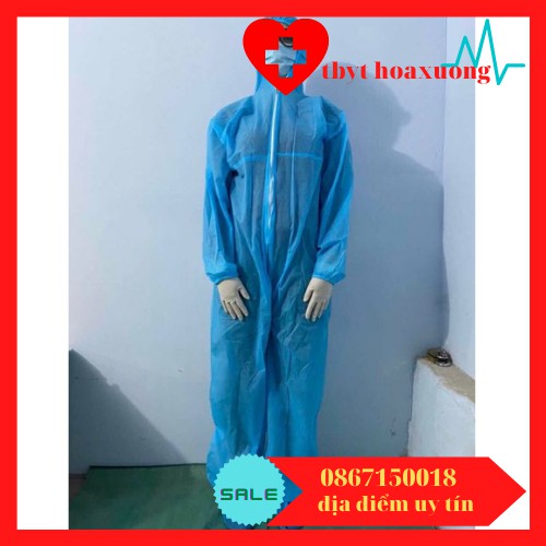 BỘ QUẦN ÁO PHÒNG DỊCH LIỀN QUẦN 4 MÓN