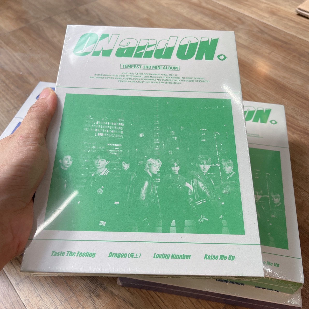 Album tempest - on and on cửa hàng kpop