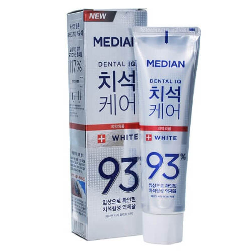 Kem Đánh Răng MÀU TRẮNG Hàn Quốc Median 93%