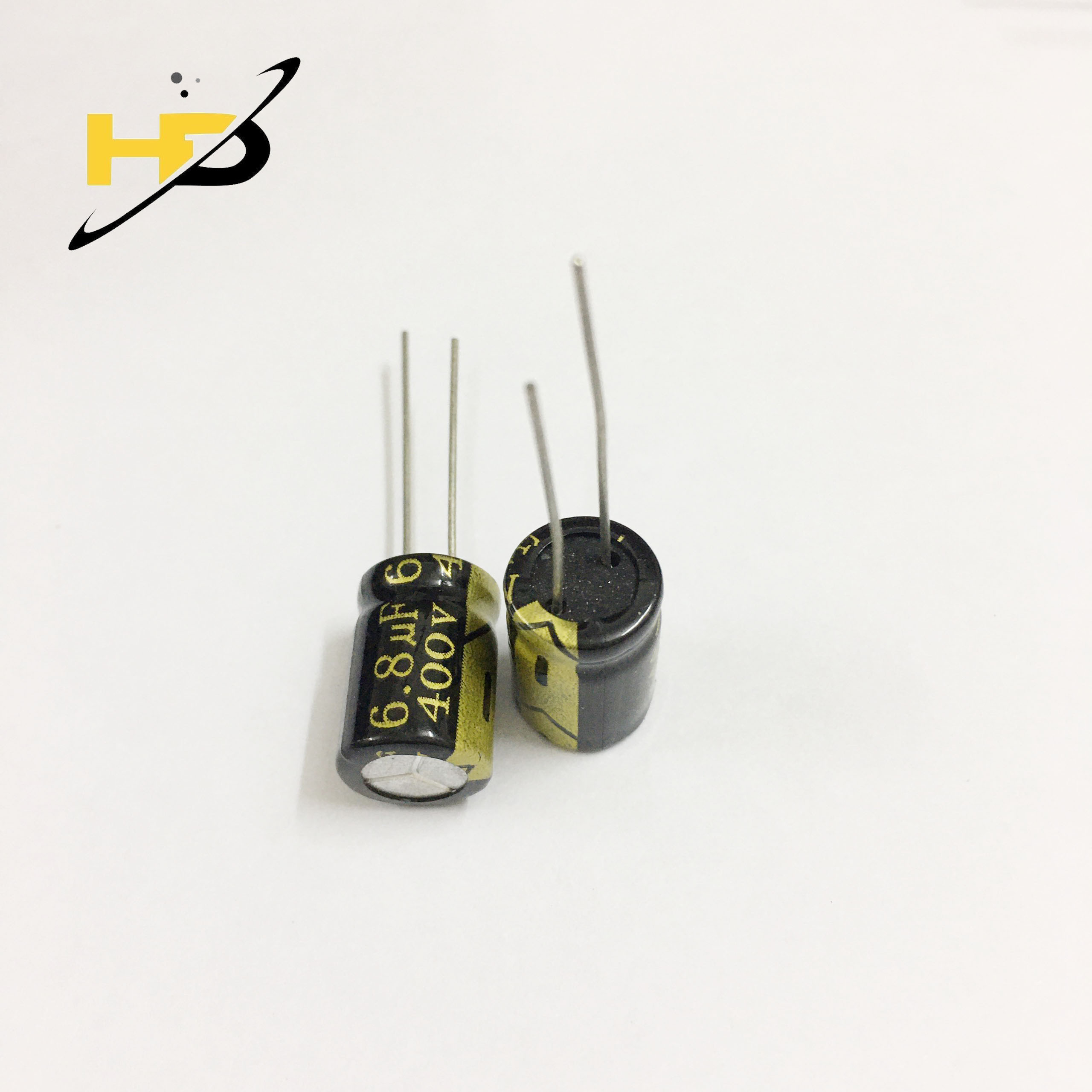 Combo 10 Con Tụ Hóa 6.8uF 400V, Tụ Điện,Linh Kiện Điện Tử