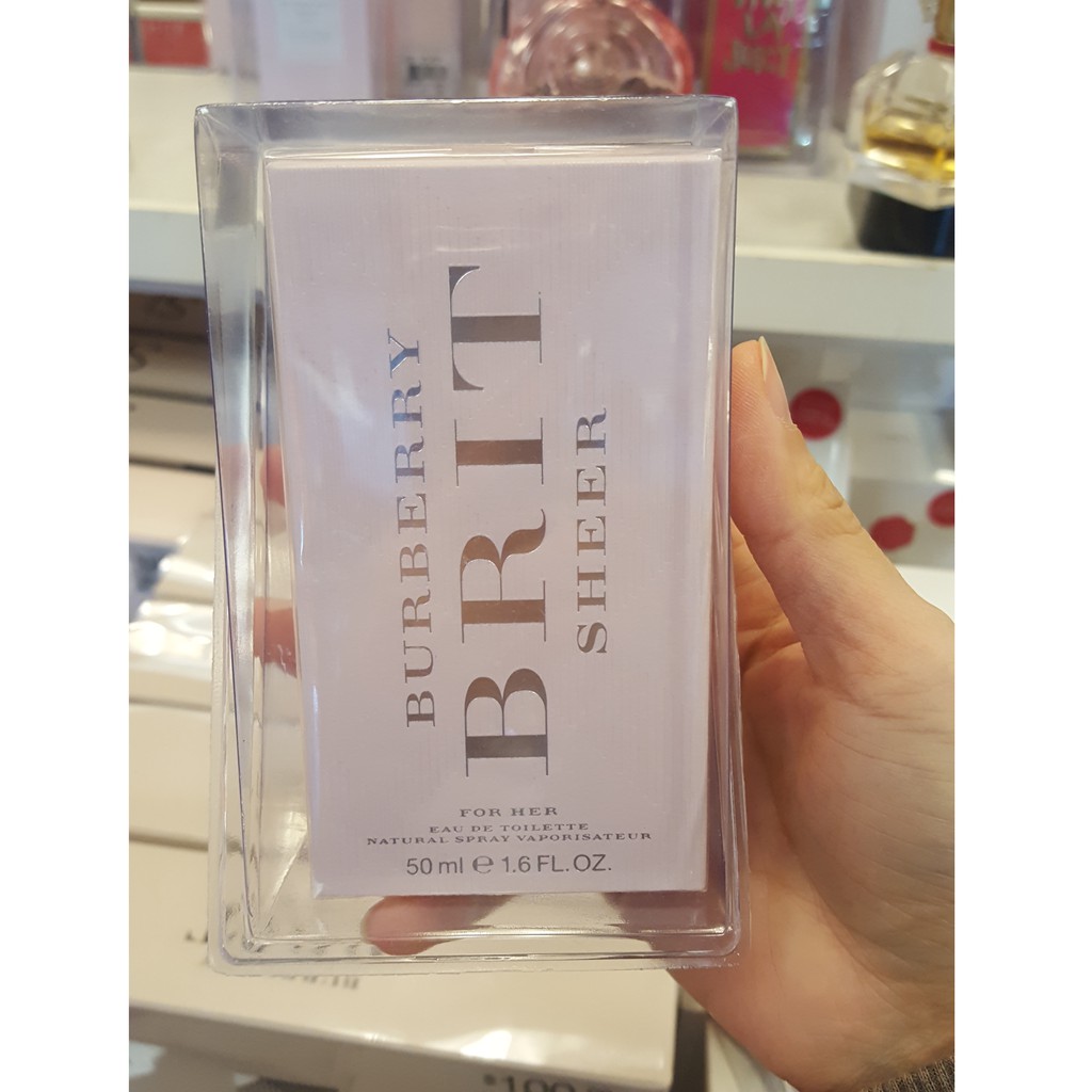 Nước hoa nữ Burberry Brit Sheer For Her 50ml - USA, cam kết sản phẩm đúng  mô tả, chất lượng đảm bảo - MixASale