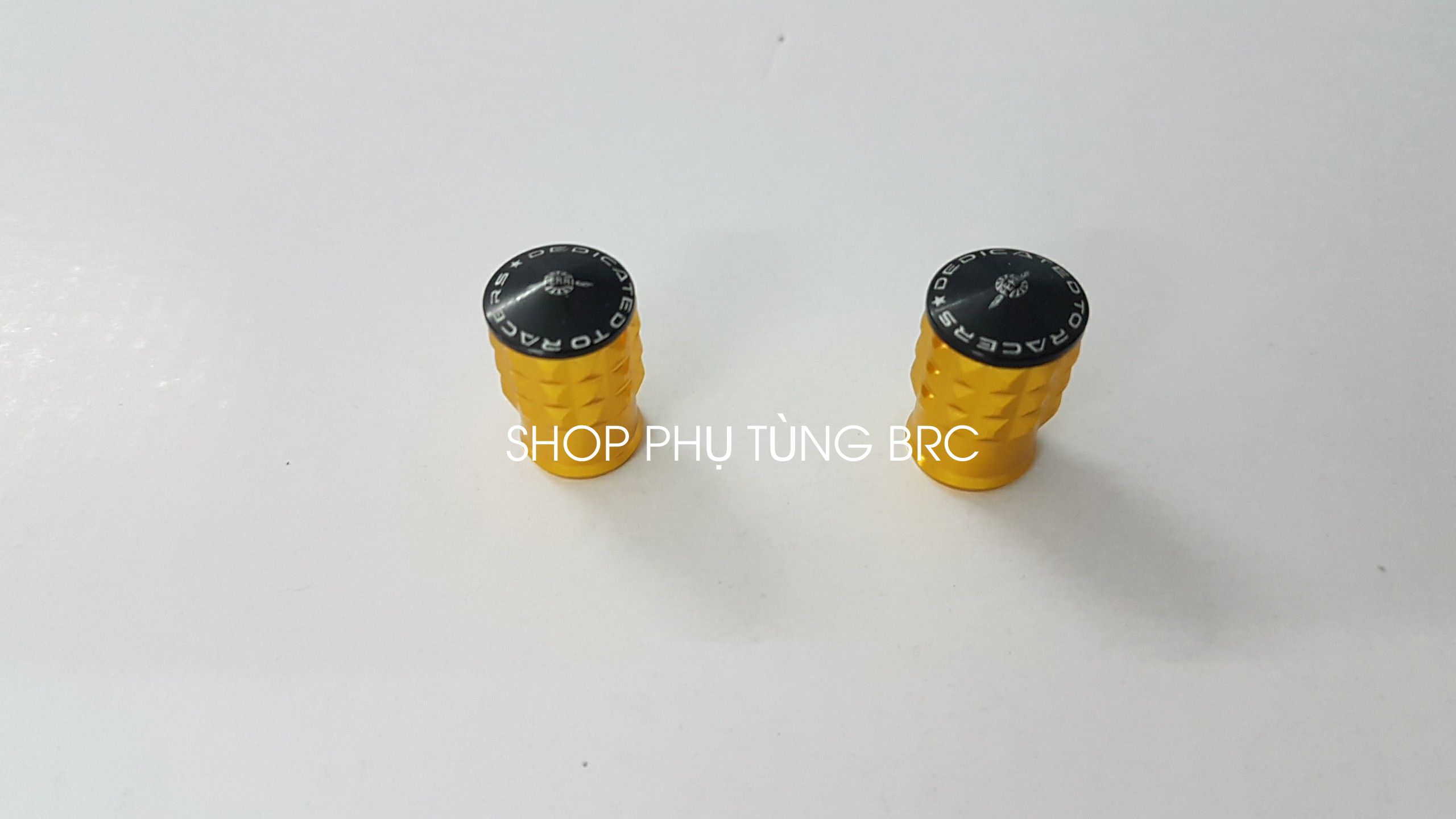 Van vòi trái thơm nhôm màu xe máy ( SL: 1 cặp)