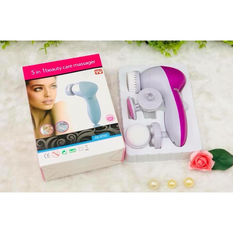 Máy Massage Rửa Mặt 5 trong 1 Beauty Care